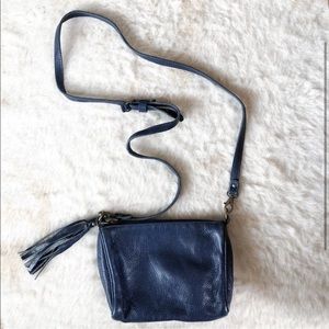 Roots - Small Navy Crossbody Purse